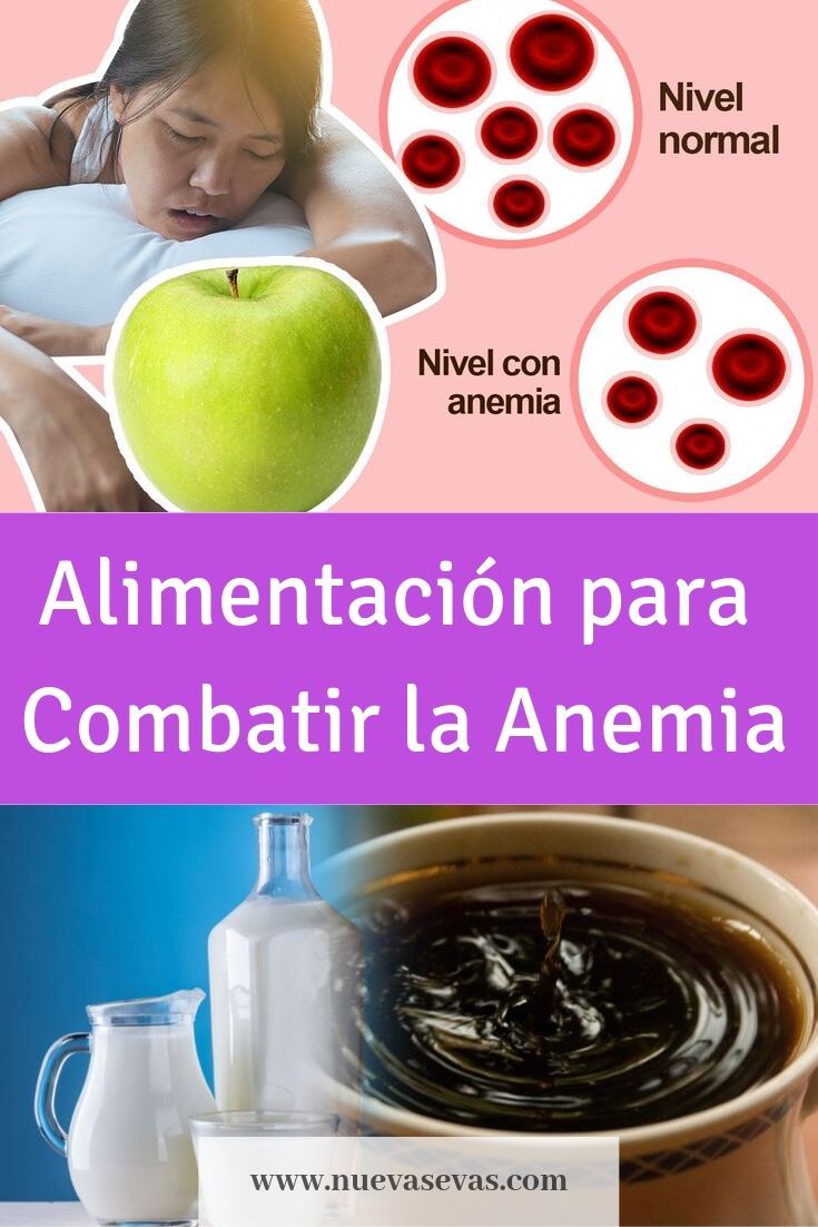 Alimentación Para Combatir La Anemia Nuevas Evas 6072